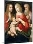 Madonna with Child and Saints John the Baptist and Jerome, Early 16th Century-Andrea Piccinelli-Mounted Giclee Print