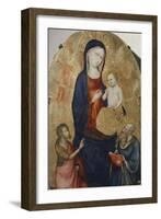 Madonna with Child and Saints John the Baptist and John the Evangelist-Bicci di Lorenzo-Framed Giclee Print