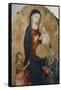 Madonna with Child and Saints John the Baptist and John the Evangelist-Bicci di Lorenzo-Framed Stretched Canvas