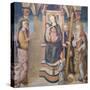 Madonna with Child and Saints, Nicola Di Maestro Antonio D'Ancona, Vatican Museums, Rome, Italy-null-Stretched Canvas