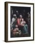 Madonna with Child and Saints-Luca Cambiaso-Framed Giclee Print