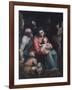 Madonna with Child and Saints-Luca Cambiaso-Framed Giclee Print