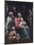 Madonna with Child and Saints-Luca Cambiaso-Mounted Giclee Print