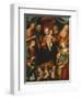 Madonna with Child and Saints-null-Framed Giclee Print