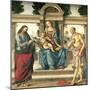 Madonna with Child and Saints-null-Mounted Giclee Print