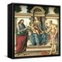 Madonna with Child and Saints-null-Framed Stretched Canvas