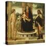 Madonna with Child and Saints-null-Stretched Canvas