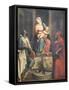 Madonna with Child and Saints-null-Framed Stretched Canvas