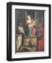 Madonna with Child and Saints-null-Framed Giclee Print