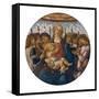 Madonna with Child and Singing Angels, about 1477-Sandro Botticelli-Framed Stretched Canvas