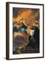 Madonna with Child and St Cajetan-Gaetano Gandolfi-Framed Giclee Print