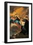 Madonna with Child and St. Cajetan-Gaetano Gandolfi-Framed Art Print