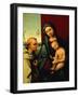 Madonna with Child and St Francis-null-Framed Giclee Print