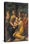 Madonna with Child and Sts. Augustine, Jerome, Margaret and an Angel-Parmigianino-Stretched Canvas