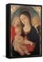 Madonna with Child and Two Angels-Cozzarelli Guidoccio-Framed Stretched Canvas