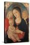 Madonna with Child and Two Angels-Cozzarelli Guidoccio-Stretched Canvas