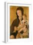 Madonna with Child and Two Donors, 1460-Gentile Bellini-Framed Giclee Print