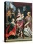 Madonna with Child and Young St John-null-Stretched Canvas