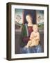 Madonna with Child, Andrea D'Assisi known as L'Ingegno, 1445-1511-null-Framed Giclee Print