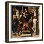 Madonna with Child, Angels and Saints-Francesco Francia-Framed Giclee Print