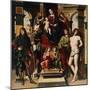 Madonna with Child, Angels and Saints-Francesco Francia-Mounted Giclee Print