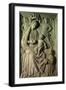 Madonna with Child, Bas-Relief of Cloister of Amalfi Cathedral, Campania, Italy-null-Framed Giclee Print