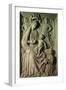 Madonna with Child, Bas-Relief of Cloister of Amalfi Cathedral, Campania, Italy-null-Framed Giclee Print