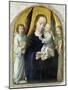 Madonna with Child Between Music Making Angels, 1490-95-Gerard David-Mounted Giclee Print