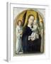 Madonna with Child Between Music Making Angels, 1490-95-Gerard David-Framed Giclee Print