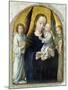 Madonna with Child Between Music Making Angels, 1490-95-Gerard David-Mounted Giclee Print