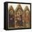 Madonna with Child Between St Clare and St Basil-null-Framed Stretched Canvas