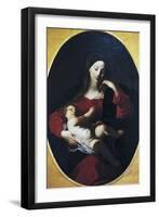 Madonna with Child, by Giuseppe Bazzani (1690-1769)-Giuseppe Bazzani-Framed Giclee Print