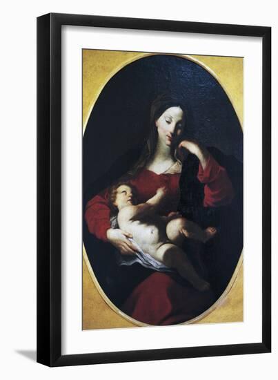 Madonna with Child, by Giuseppe Bazzani (1690-1769)-Giuseppe Bazzani-Framed Giclee Print