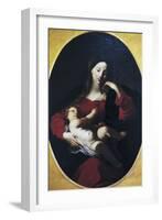 Madonna with Child, by Giuseppe Bazzani (1690-1769)-Giuseppe Bazzani-Framed Giclee Print