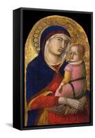 Madonna with Child, Ca 1340-Pietro Lorenzetti-Framed Stretched Canvas