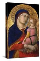 Madonna with Child, Ca 1340-Pietro Lorenzetti-Stretched Canvas