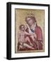 Madonna with Child, Circa 1350-null-Framed Giclee Print