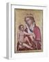 Madonna with Child, Circa 1350-null-Framed Giclee Print