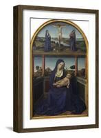 Madonna with Child, Detail from Triptych, 1485-Jean Bourdichon-Framed Giclee Print