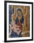 Madonna with Child, Detail of Fresco, Church of Santa Maria La Veterana, Bitetto-null-Framed Giclee Print