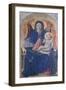 Madonna with Child, Detail of the Praglia Altarpiece-null-Framed Giclee Print