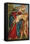 Madonna with Child Embracing the Young St John-Sandro Botticelli-Framed Stretched Canvas