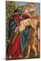 Madonna with Child Embracing the Young St John-Sandro Botticelli-Mounted Giclee Print