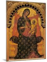 Madonna with Child Enthroned-Paolo Veneziano-Mounted Giclee Print