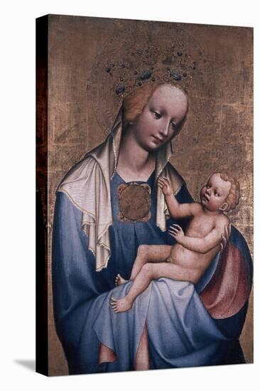 Madonna with Child, known as Our Lady of Roudnice, Circa 1390-null-Stretched Canvas