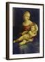 Madonna with Child Lying on Her Lap. (The So Called Bridgewater Madonna) About 1507/08-Raphael-Framed Giclee Print