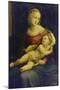 Madonna with Child Lying on Her Lap. (The So Called Bridgewater Madonna) About 1507/08-Raphael-Mounted Giclee Print