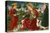 Madonna with Child, Miniature from Bolognese Master from Liber Iurium-null-Stretched Canvas