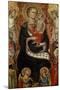Madonna with Child, Saints and Angels, Late 14th or Early 15th Century-Niccolo di Pietro Gerini-Mounted Giclee Print