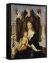 Madonna with Child, So-Called Boehlersche Madonna-Hans Holbein the Elder-Framed Stretched Canvas